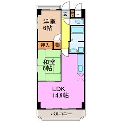 サプリーム東新の物件間取画像